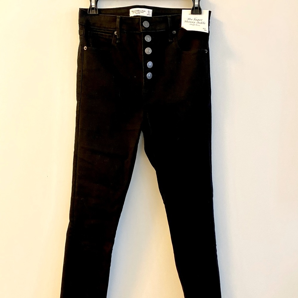 Super Skinny Ankle High Rise Jeans